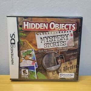Hidden Objects Mystery Stories Nintendo DS 2010 Brand New Sealed